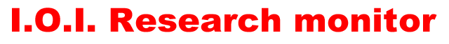 I.O.I. Research monitor